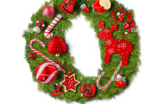 Christmas Alphabet Letter O Isolated On White Stock Photo - Alamy with regard to Christmas Alphabet Letter O