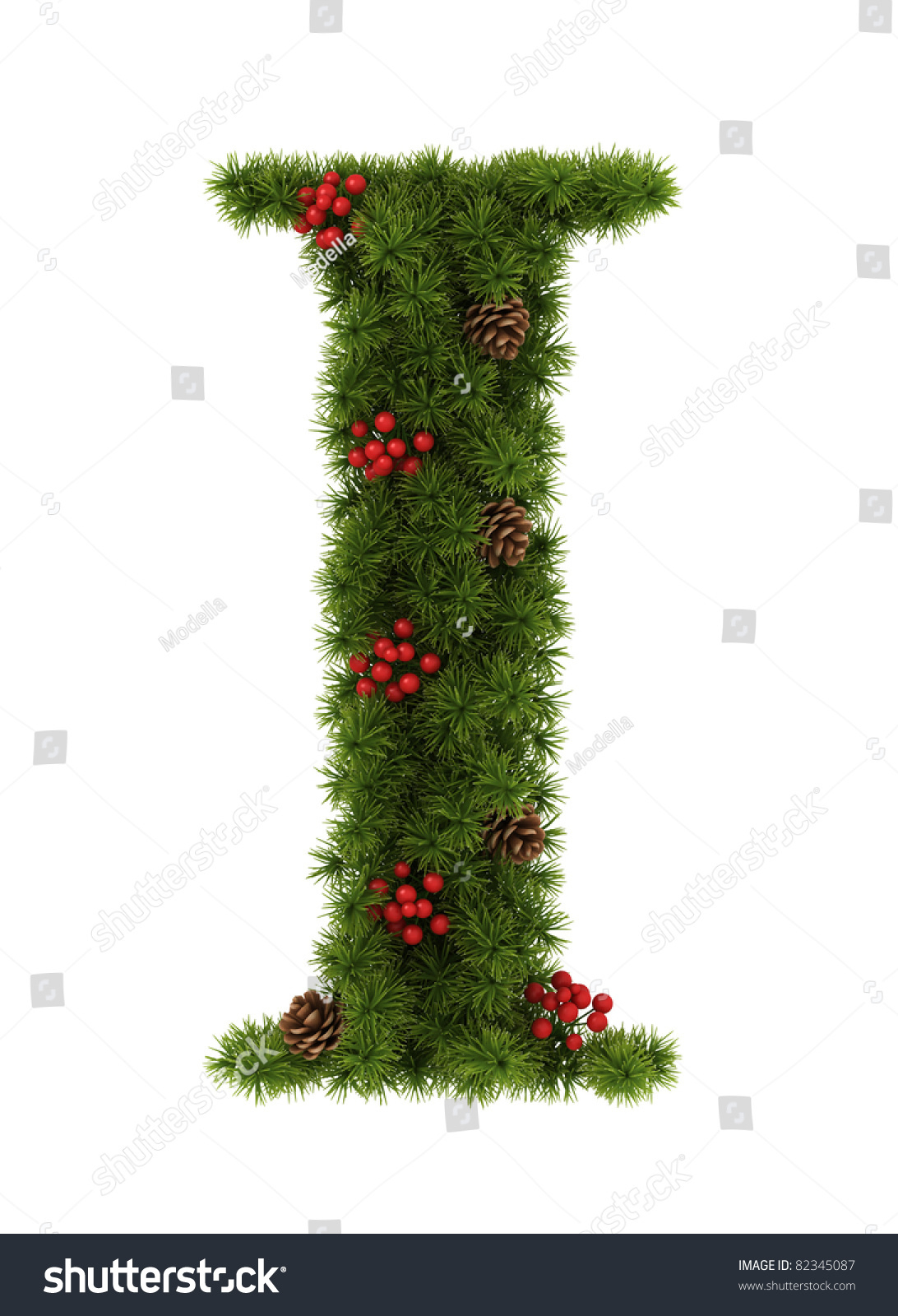 Christmas Alphabet Letter Stock Illustration 82345087 | Shutterstock with Christmas Alphabet Letter I