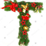 Christmas Alphabet Letter T Stock Photo 63657340 | Shutterstock In Christmas Alphabet Letter T