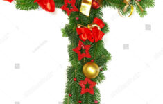 Christmas Alphabet Letter T Stock Photo 63657340 | Shutterstock in Christmas Alphabet Letter T