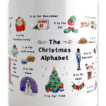 Christmas Alphabet Mug With Christmas Alphabet Mug