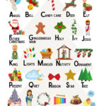 Christmas Alphabet Poster Throughout Religious Christmas Alphabet