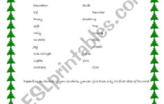 Christmas Alphabet Quiz - Esl Worksheetmarierose throughout Christmas Alphabet Quiz