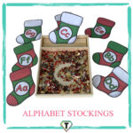 Christmas Alphabet Stockings   The Teacher Hero For Christmas Alphabet Stockings