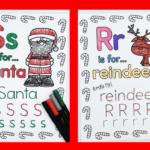 Christmas Alphabet Worksheets (26 Free Pages) In Christmas Alphabet Writing