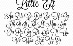 Christmas Font Christmas Cursive Font Christmas Monogram Font pertaining to Cute Christmas Font Alphabet