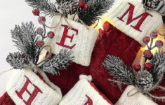 Christmas Socks Red Snowflake Alphabet Letters Christmas Knitting with regard to Christmas Alphabet Stocking