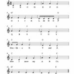 Free Lead Sheet – Alphabet Song In Christmas Alphabet Song Sheet Music