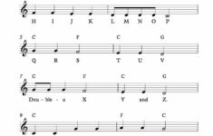 Free Lead Sheet – Alphabet Song in Christmas Alphabet Song Sheet Music