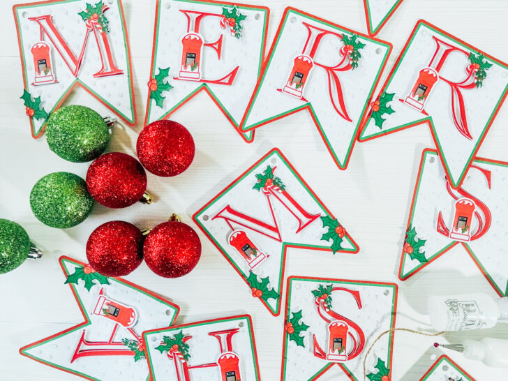 Free Printable Christmas Themed Alphabet Letters