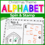 Free Printable Christmas Alphabet Game For Preschool Pertaining To Free Printable Christmas Alphabet Game