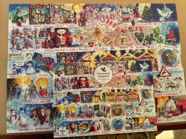 Gibsons Christmas Alphabet Jigsaw