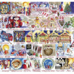 Gibsons   Christmas Alphabet 1000 Piece Puzzle Within Gibsons Christmas Alphabet Jigsaw