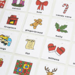 How To Make A Christmas Alphabet Flipbook With Free Printable In Free Printable Christmas Alphabet