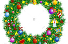 Letter O Christmas Decoration Part Full Stock Vector (Royalty Free within Christmas Alphabet Letter O