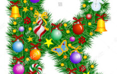 Letter R Christmas Tree Decoration Part Stock Vector (Royalty Free pertaining to Christmas Alphabet Letter R