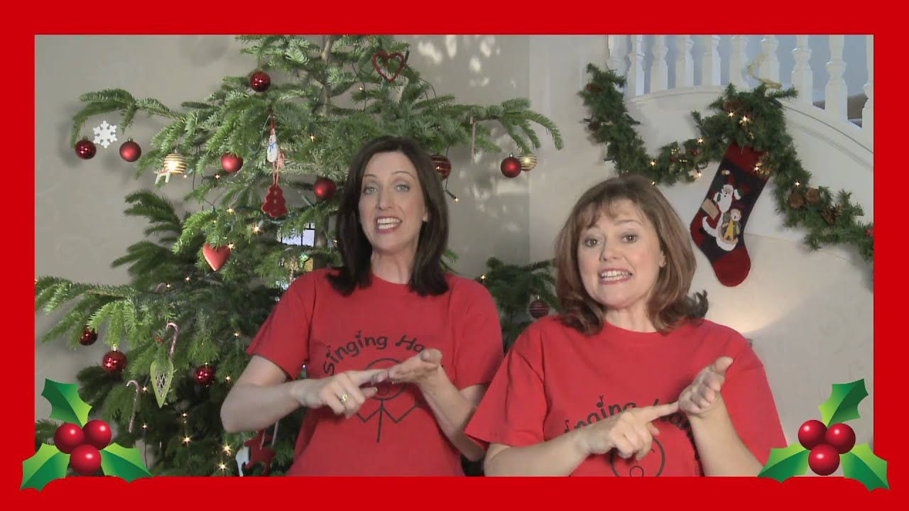 Makaton - Christmas Alphabet - Singing Hands with Singing Hands Christmas Alphabet