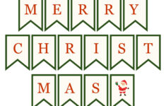 Merry Christmas For Letters - 15 Free Pdf Printables | Printablee within Merry Christmas Alphabet Printable