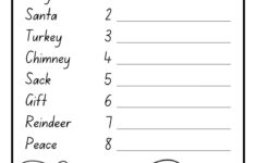 Page 9 - Free, Editable Christmas Worksheet Templates | Canva throughout Christmas Alphabetical Order Worksheets