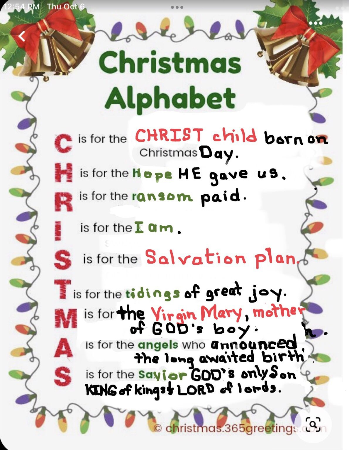 Pin Page pertaining to Lyrics to Christmas Alphabet