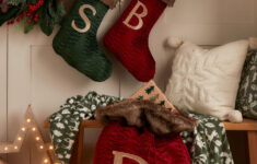 Red Christmas Alphabet Stocking (51Cm X 32Cm) - Matalan regarding Christmas Stockings Alphabet