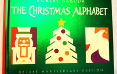 Robert Sabuda Christmas Alphabet Deluxe Anniversary Signed 3D Pop in Sabuda Christmas Alphabet Cards