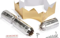 Shinny 12Pcs Silver Snowflakes Christmas Party Crackers with regard to Difference Between Christmas Alphabet And Ordinary Alphabet