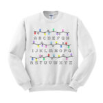 Stranger Things Lights Hotsell Sweater For Stranger Things Alphabet Christmas Sweater