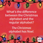 The 50 Funniest Christmas Jokes For Kids Inside Difference Between Christmas Alphabet And Ordinary Alphabet