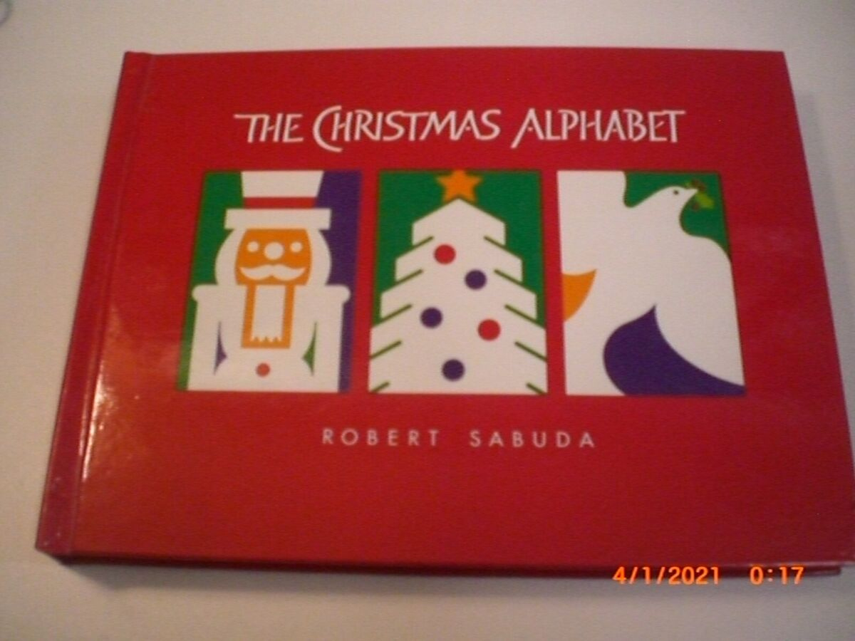 The Christmas Alphabetrobert Sabuda Christmas Card Pop-Up Book Hardcover with regard to Sabuda Christmas Alphabet Cards