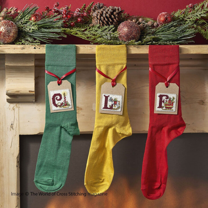 Christmas Stockings Alphabet